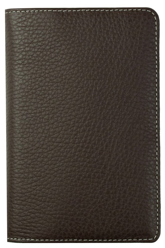 Notizbuch Pocket Format | Echtleder | SOFTGRAIN dunkelbraun