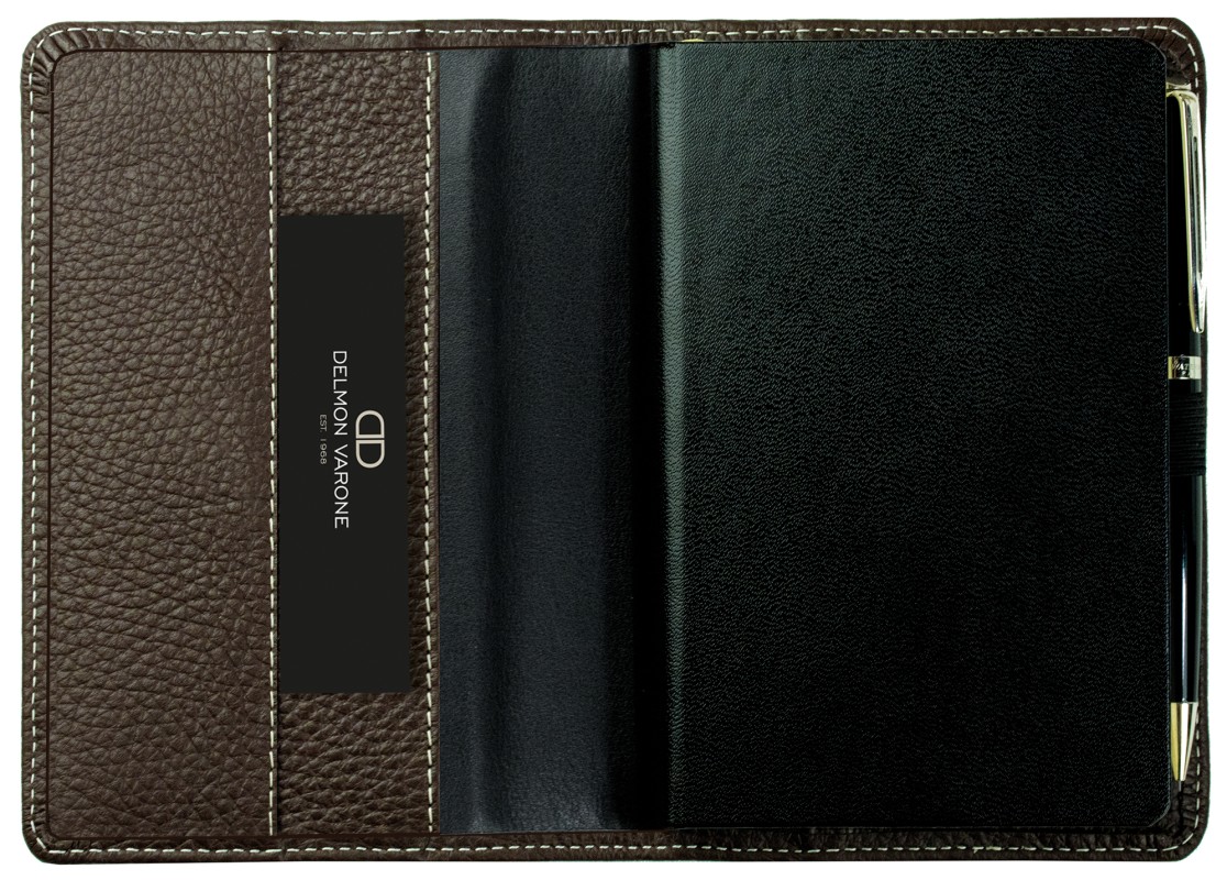 Notizbuch Pocket Format | Echtleder | SOFTGRAIN dunkelbraun