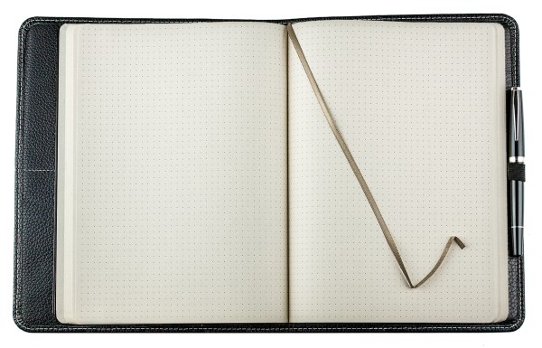 Notizbuch DIN B5+ | SOFTGRAIN schwarz