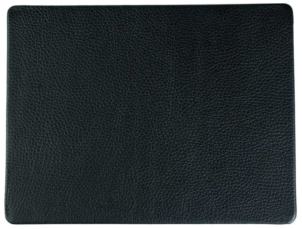 Mousepad PREMIUM LEDER SOFT GRAIN schwarz (genarbt)