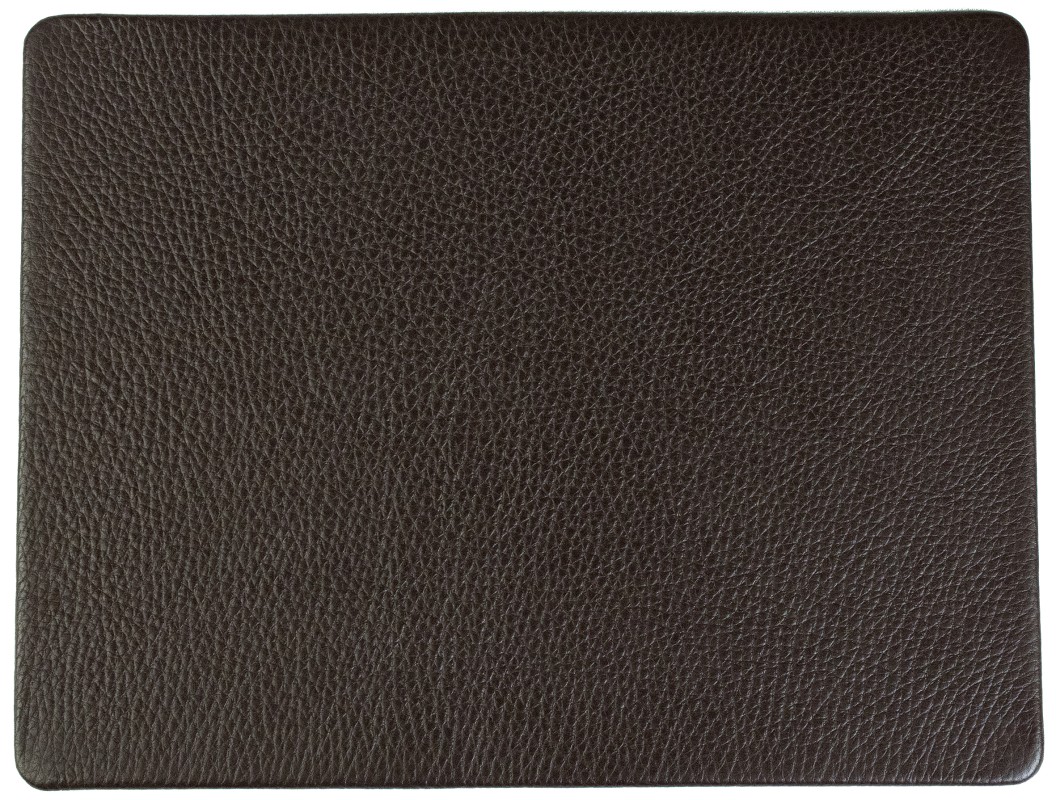 Mousepad PREMIUM LEDER SOFT GRAIN dunkelbraun (genarbt)