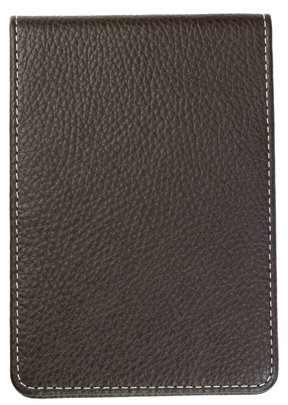 Notizblock Pocket Format | Echtleder | SOFTGRAIN dunkelbraun
