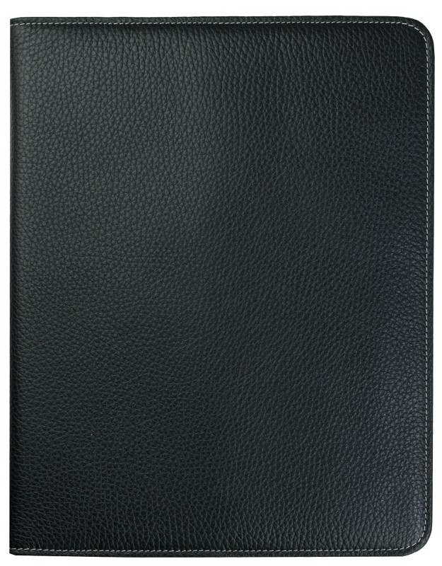 Kalenderbuch DIN B5 für das Jahr 2027 PREMIUM LEDER SOFT GRAIN schwarz (genarbt)