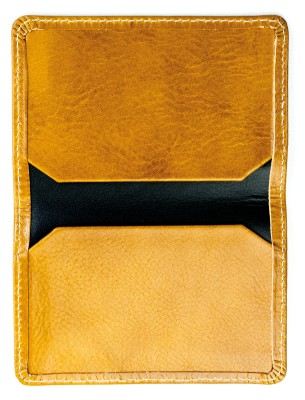 Visitenkartenetui PREMIUM LEDER VINTAGE Anilin cuoiobraun