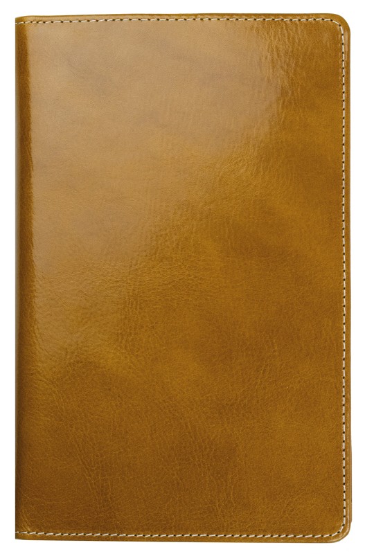 Notizbuch DIN A5 schmal | Echtleder | VINTAGE hellbraun