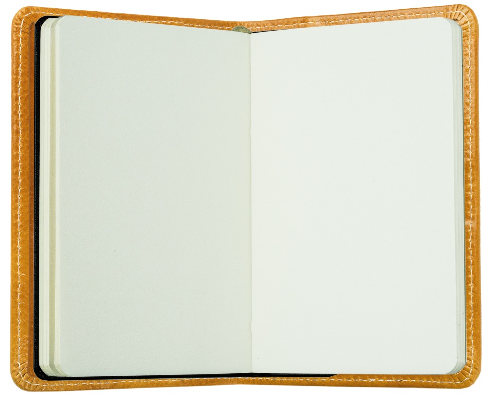 Notizbuch Pocket Format | Echtleder | VINTAGE hellbraun