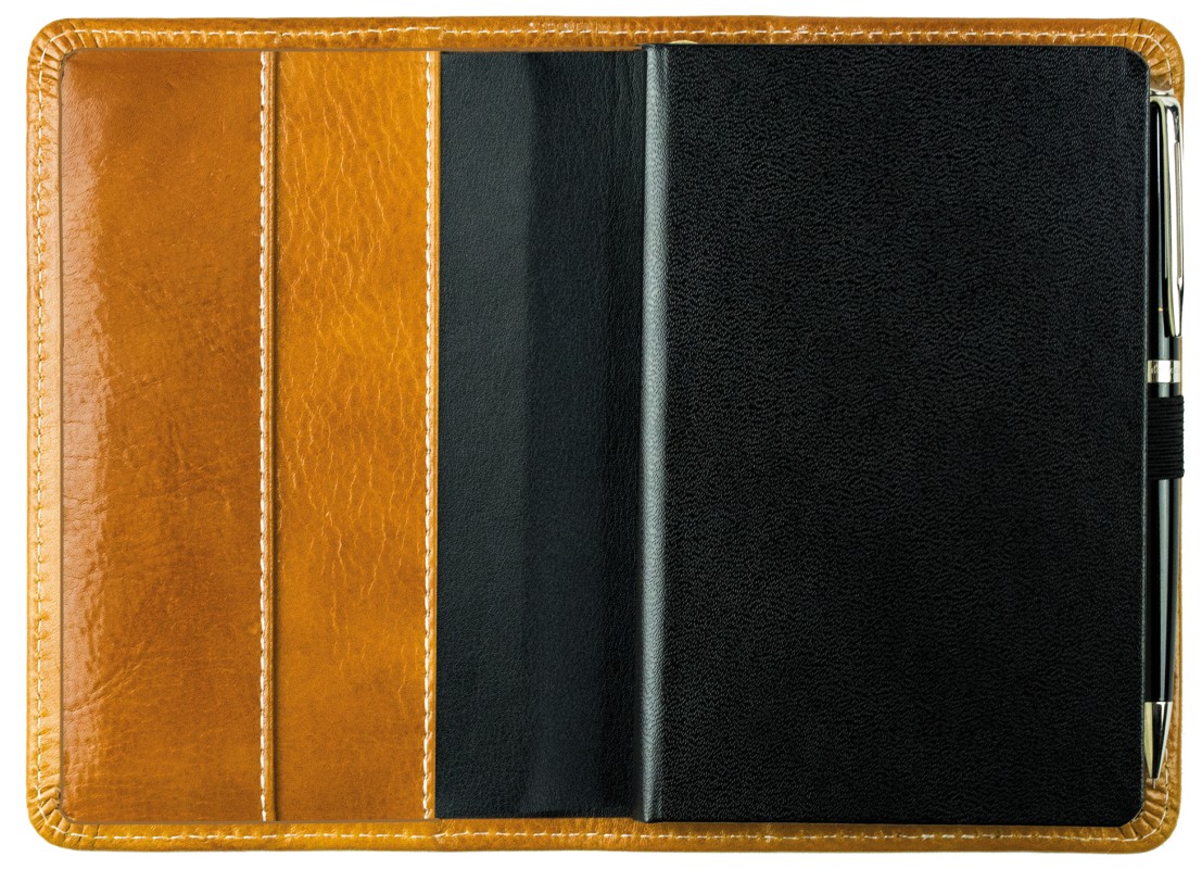 Notizbuch Pocket Format | Echtleder | VINTAGE hellbraun