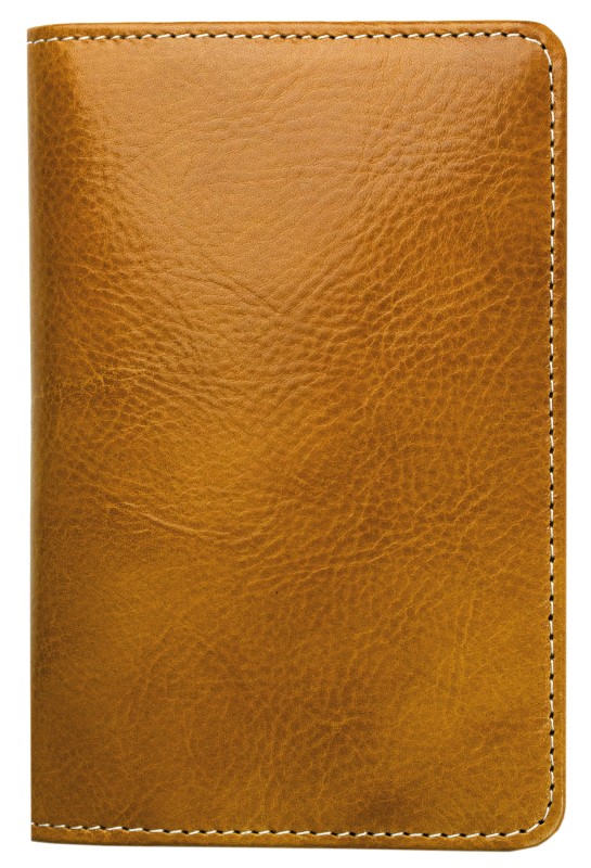 Notizbuch Pocket Format | Echtleder | VINTAGE hellbraun