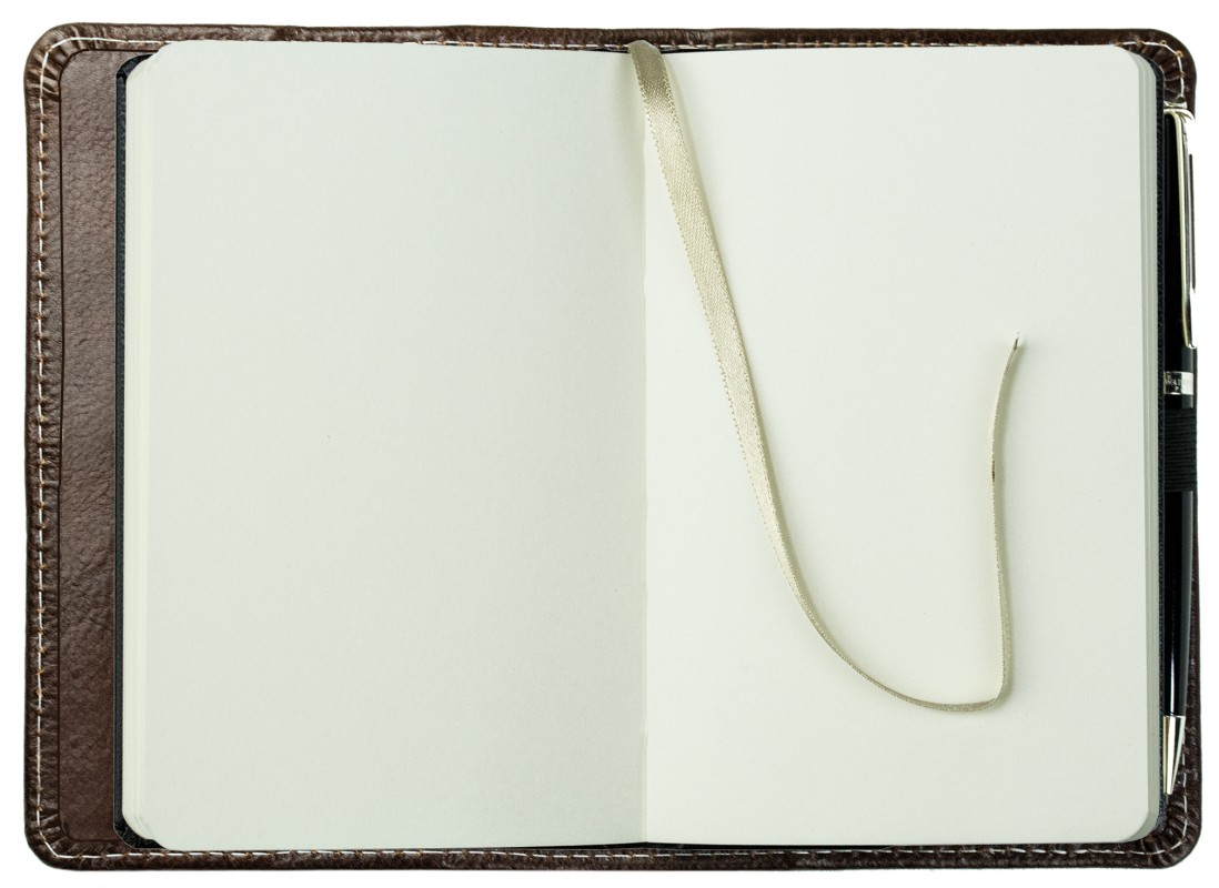 Notizbuch Pocket Format | Echtleder | VINTAGE dunkelbraun