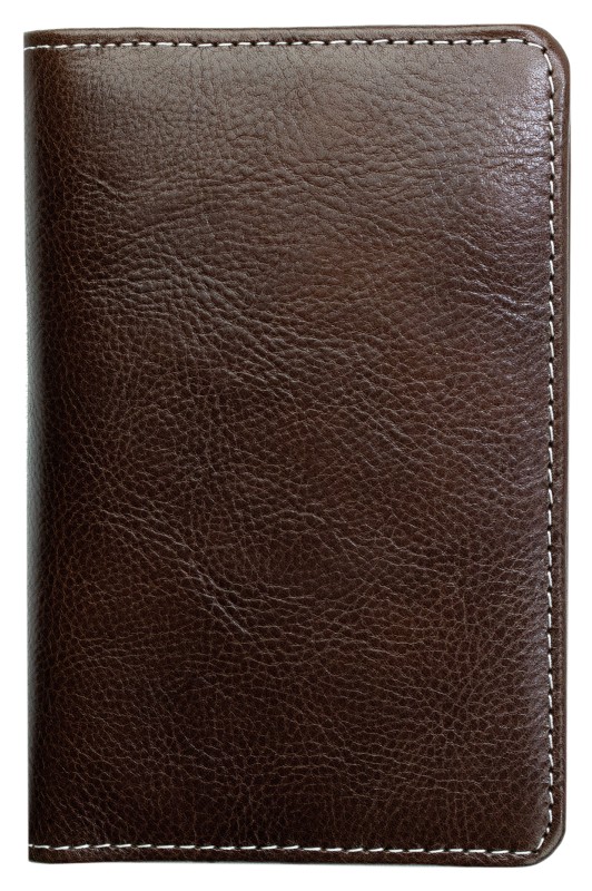 Notizbuch Pocket Format | Echtleder | VINTAGE dunkelbraun