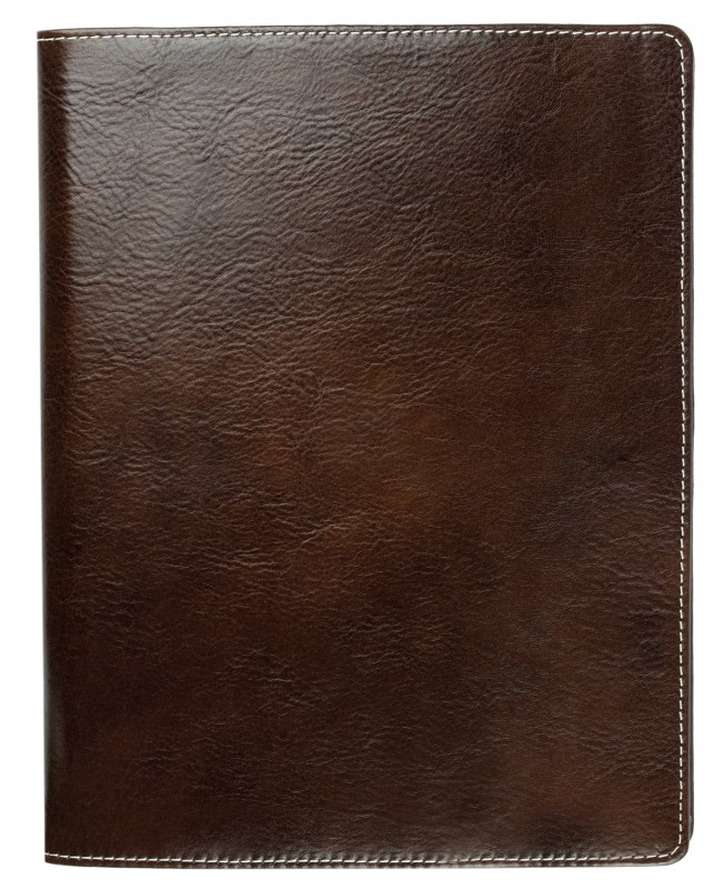 Notizbuch DIN B5+ | Echtleder | VINTAGE dunkelbraun