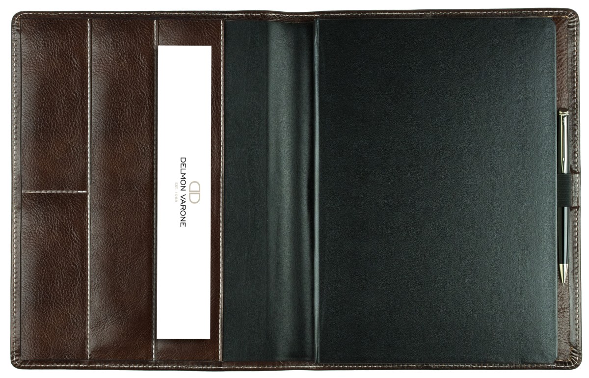 Notizbuch DIN B5+ | Echtleder | VINTAGE dunkelbraun