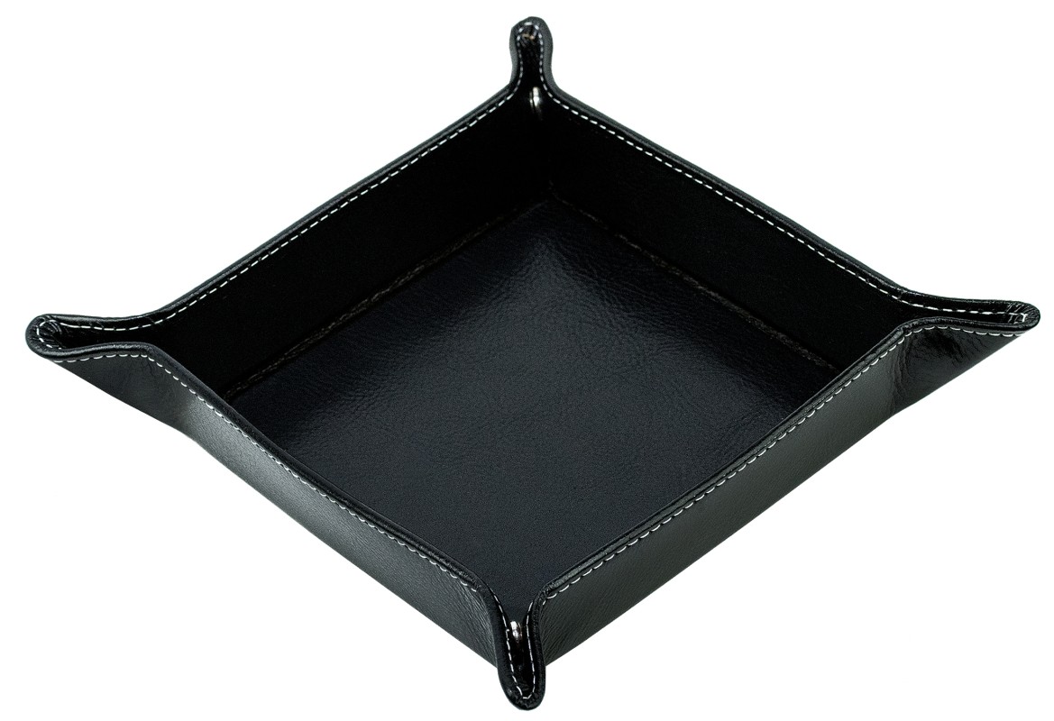 Taschenleerer PREMIUM LEDER VINTAGE Anilin schwarz