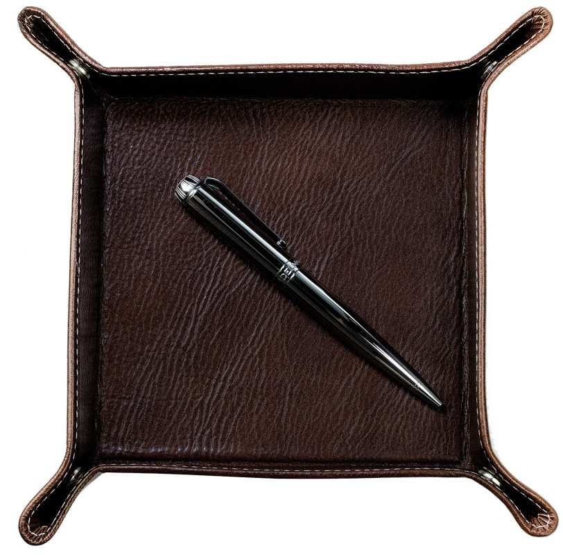 Taschenleerer PREMIUM LEDER VINTAGE Anilin marronebraun