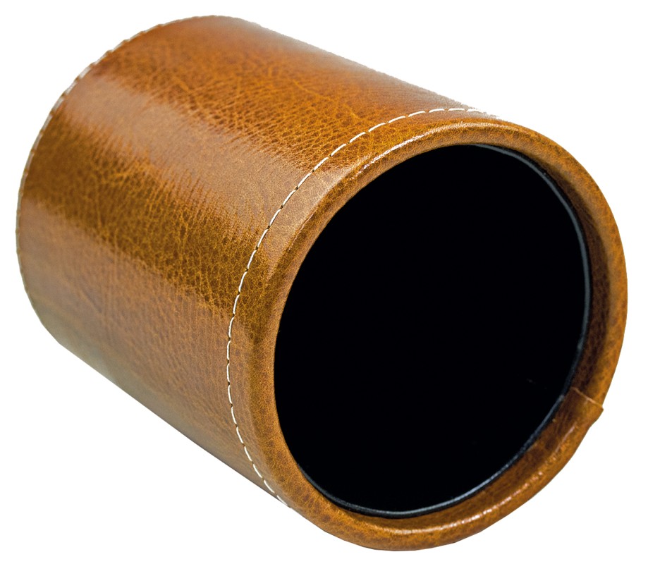 Stifteköcher PREMIUM LEDER VINTAGE cuoiobraun