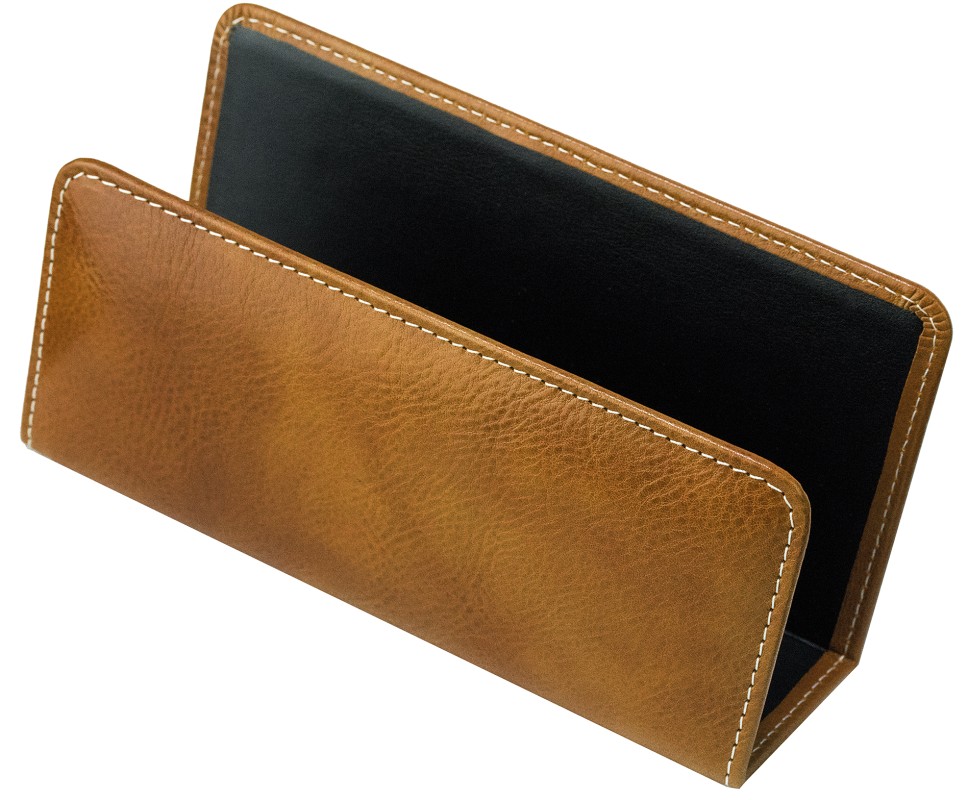 Briefständer PREMIUM LEDER VINTAGE cuoiobraun