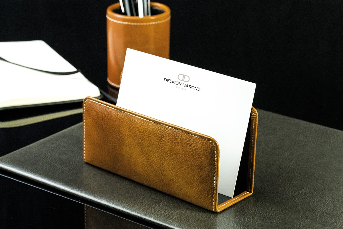Briefständer PREMIUM LEDER VINTAGE cuoiobraun