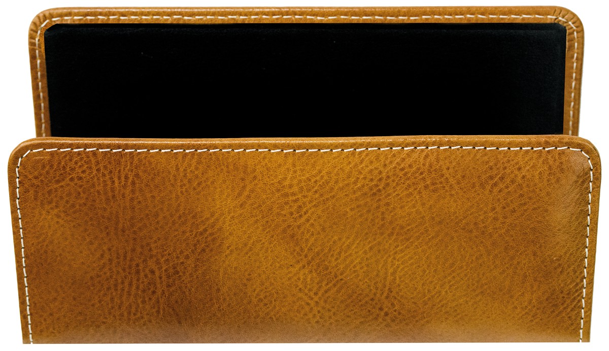 Briefständer PREMIUM LEDER VINTAGE cuoiobraun