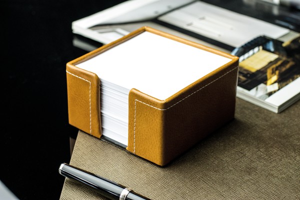 Preview: Zettelkasten PREMIUM LEDER VINTAGE cuoiobraun