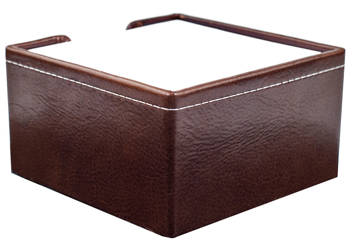 Zettelkasten PREMIUM LEDER VINTAGE marrone