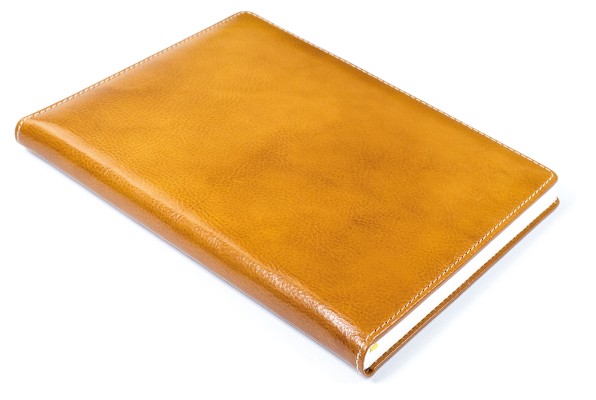 5 Jahreskalender (vergleichend) PREMIUM LEDER VINTAGE Anilin cuoiobraun