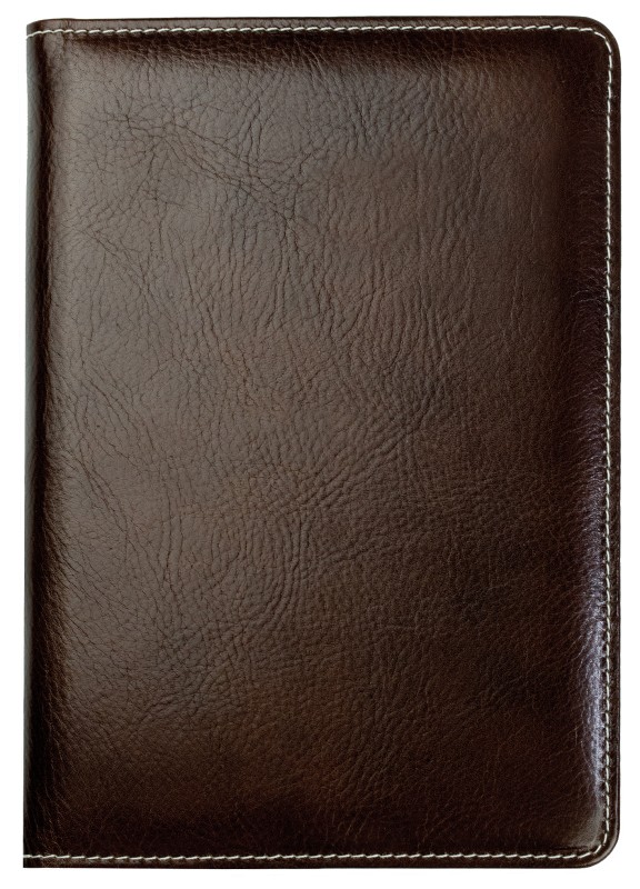 5 Jahreskalender (vergleichend) PREMIUM LEDER VINTAGE Anilin marronebraun