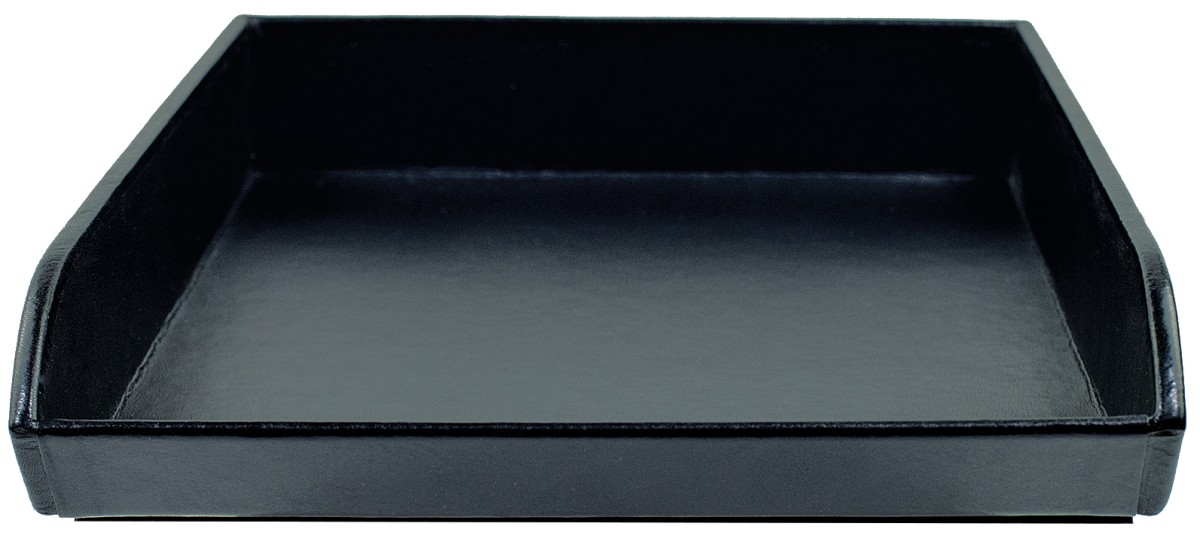 Briefablagekasten PREMIUM LEDER VINTAGE schwarz