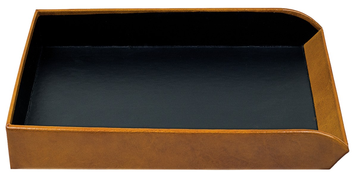 Briefablagekasten PREMIUM LEDER VINTAGE cuoiobraun
