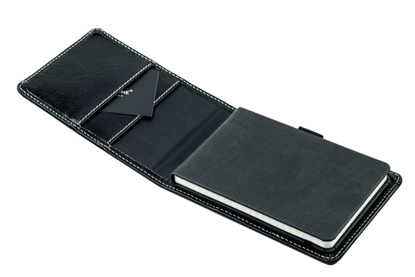 Notizblock Pocket Format vertikal | VINTAGE schwarz