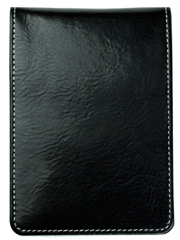 Notizblock Pocket Format | Echtleder | VINTAGE schwarz