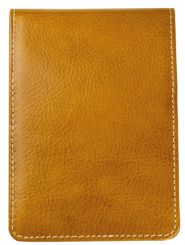 Notizblock Pocket Format | Echtleder | VINTAGE hellbraun