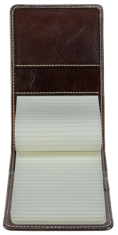 Notizblock Pocket Format | Echtleder | VINTAGE dunkelbraun