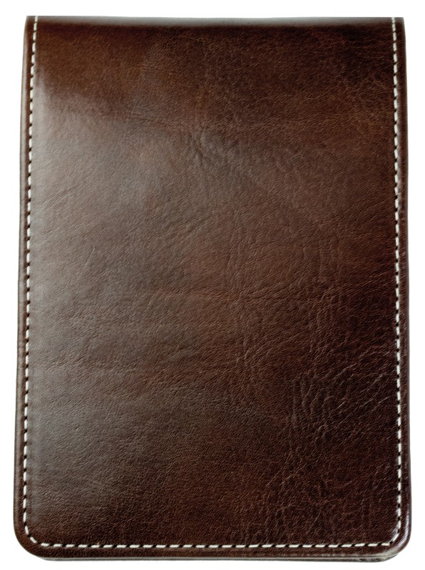 Notizblock Pocket Format | Echtleder | VINTAGE dunkelbraun