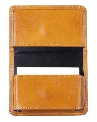 Visitenkartenetui XXL mit Magnetverschluß PREMIUM LEDER VINTAGE cuoiobraun
