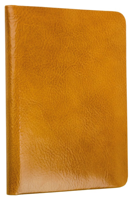 Adressbuch DIN A6+ (gebunden) | Echtleder | VINTAGE hellbraun