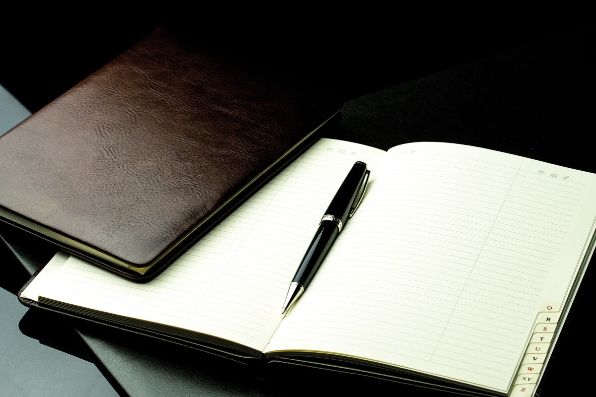 Adressbuch DIN A5 (gebunden) | Echtleder | VINTAGE dunkelbraun