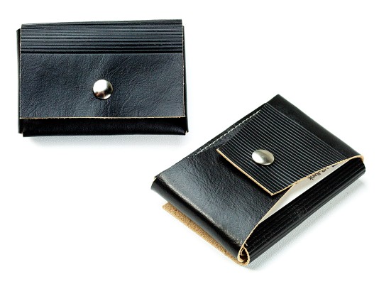 Urban Slim Wallet PREMIUM LEDER VINTAGE schwarz