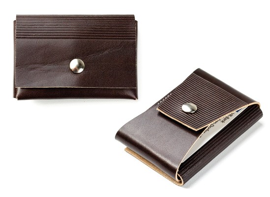 Urban Slim Wallet PREMIUM LEDER VINTAGE dunkelbraun