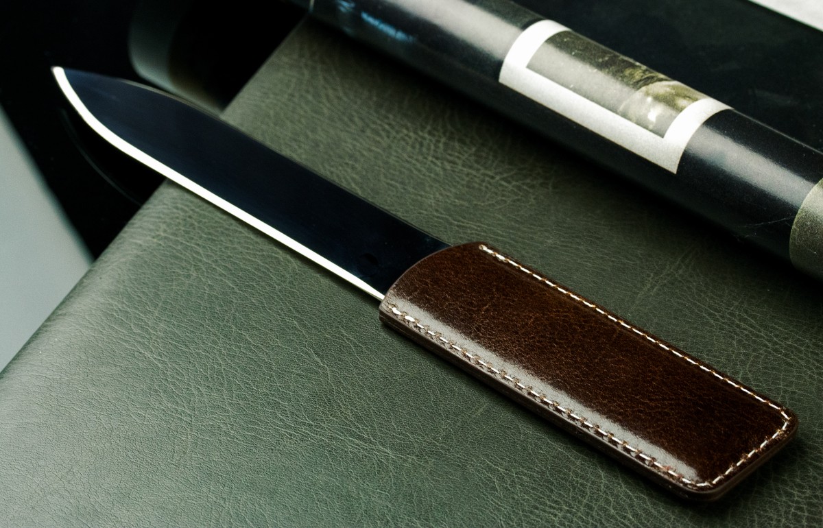 Brieföffner PREMIUM LEDER VINTAGE marronebraun