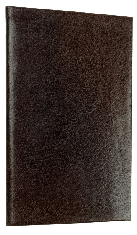 Adressbuch Pocket Format (gebunden) | Echtleder | VINTAGE dunkelbraun