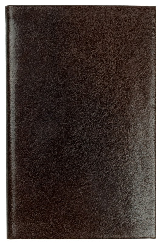 Adressbuch Pocket Format (gebunden) | Echtleder | VINTAGE dunkelbraun