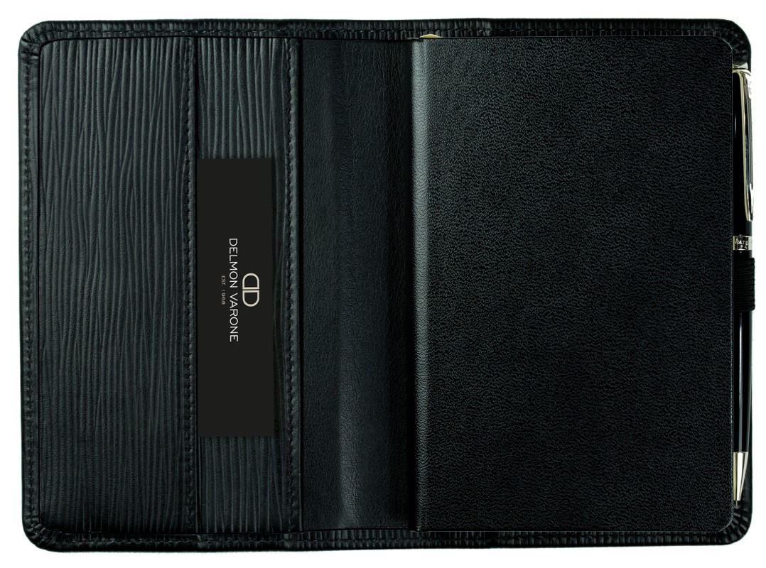 Notizbuch Pocket Format | Echtleder | PAGLIA schwarz