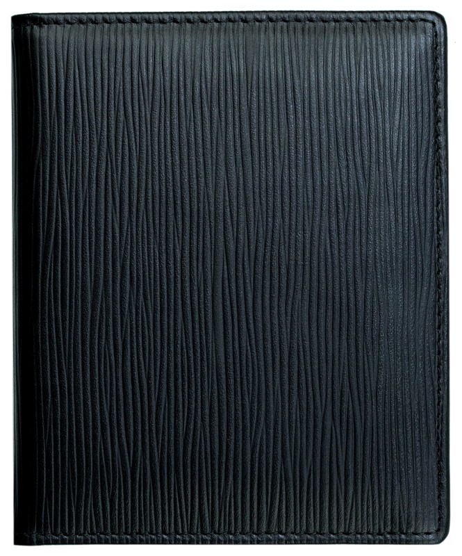 3 Jahreskalender (vergleichend) PREMIUM LEDER MANHATTAN Paglia schwarz