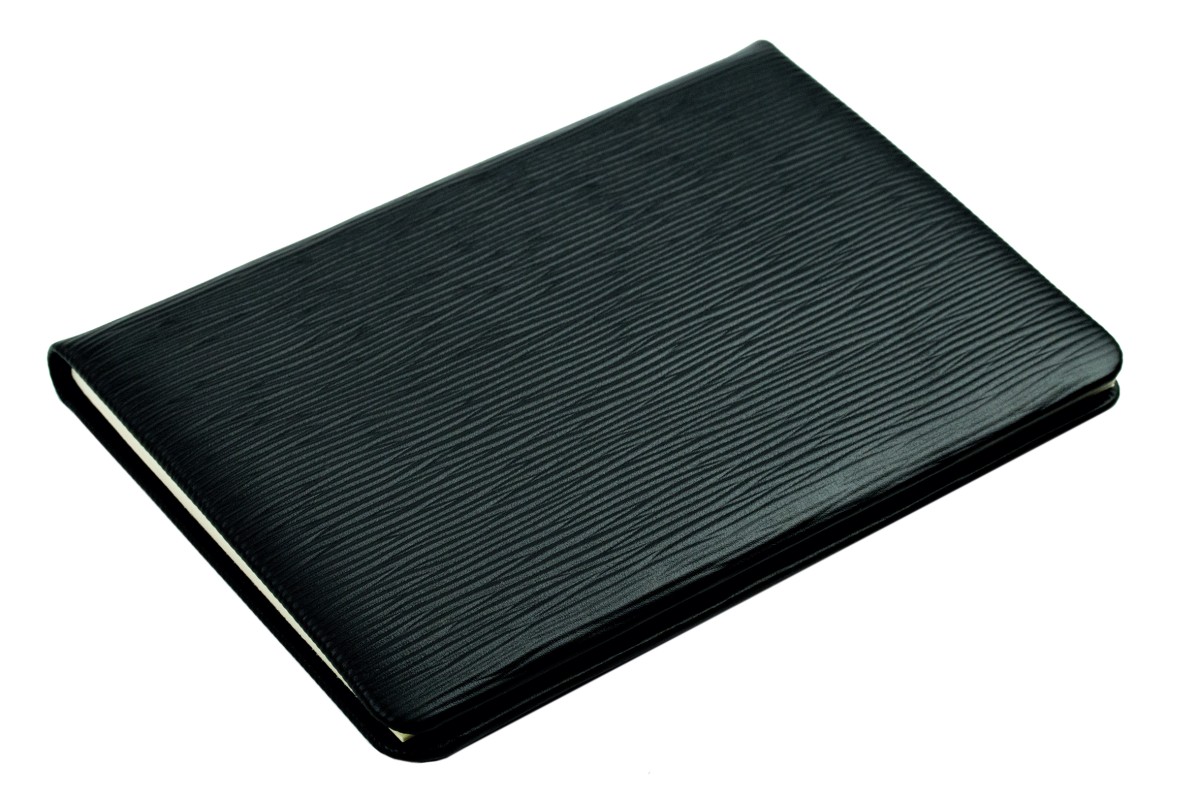 Adressbuch DIN A5 (gebunden) | Echtleder | PAGLIA schwarz