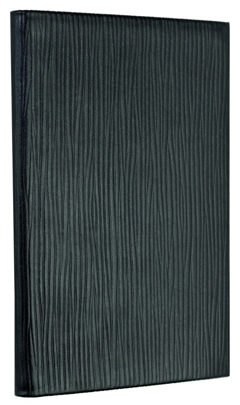 Adressbuch Pocket Format (gebunden) | Echtleder | PAGLIA schwarz