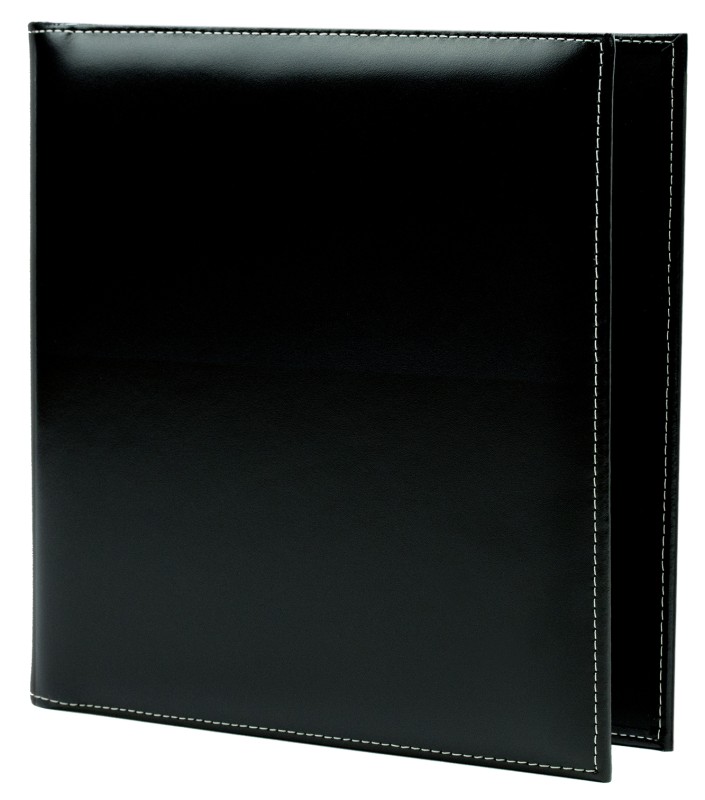 Ordner DIN A5 | Echtleder | CAMBRIDGE schwarz