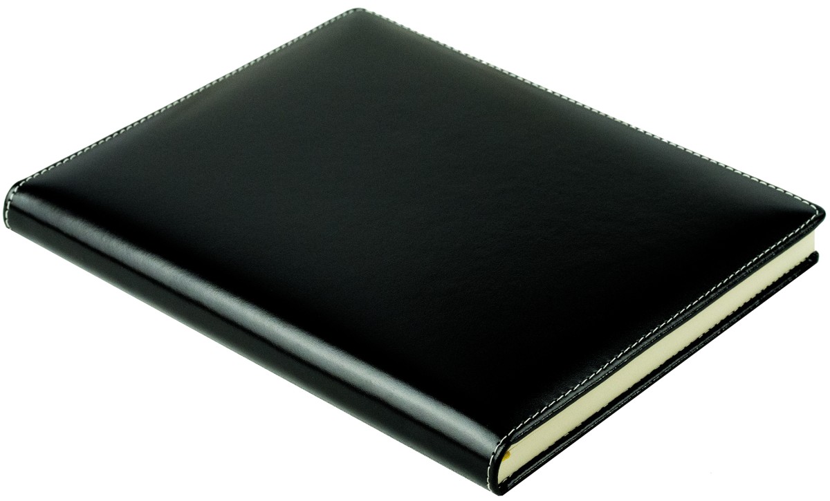 Gästebuch (gebunden) | Echtleder | CAMBRIDGE schwarz