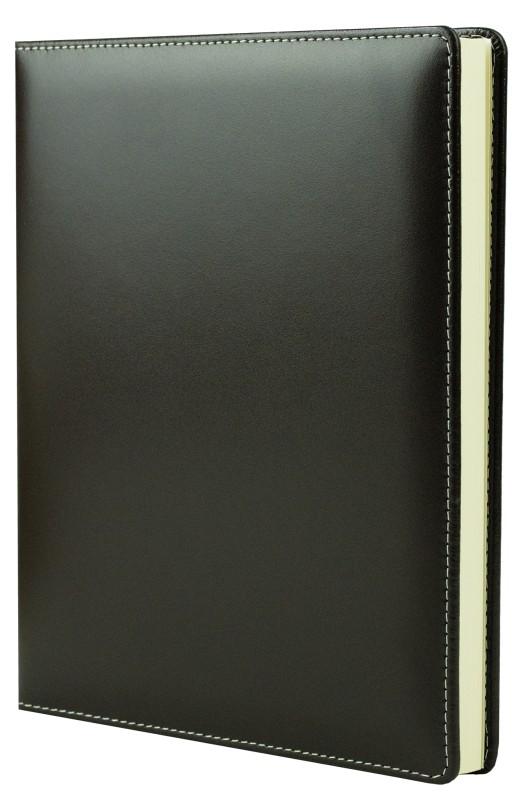 Gästebuch (gebunden) | Echtleder | CAMBRIDGE dunkelbraun