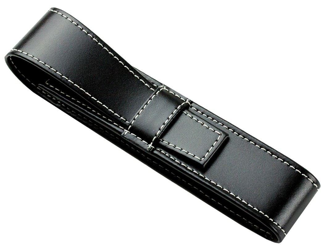 Schreibgeräteetui UNO CAMBRIDGE Top Grain Leder schwarz