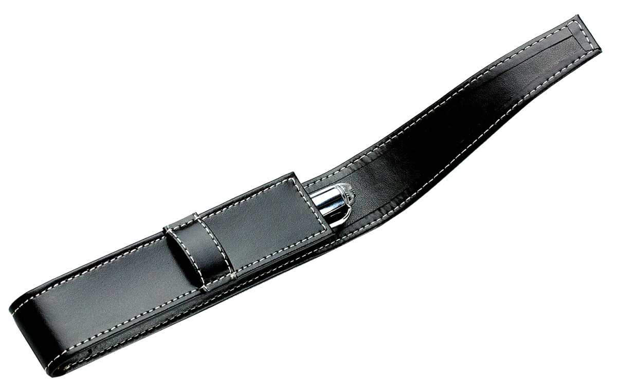 Schreibgeräteetui UNO CAMBRIDGE Top Grain Leder schwarz